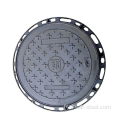 Couvercle de trou d'homme rond d400 fer ductile